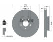 Souprava brzd, koutocova brzda TEXTAR 2341801-1098-00