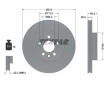 Souprava brzd, koutocova brzda TEXTAR 2326903-1099-00