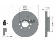 Souprava brzd, koutocova brzda TEXTAR 2322501-1114-00