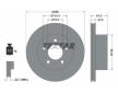 Souprava brzd, koutocova brzda TEXTAR 2408301-1135-00