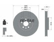 Souprava brzd, koutocova brzda TEXTAR 2026101-1150-00