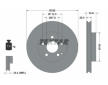 Souprava brzd, koutocova brzda TEXTAR 2374303-1151-00