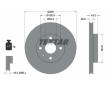 Souprava brzd, koutocova brzda TEXTAR 2445101-1156-00