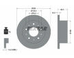 Souprava brzd, koutocova brzda TEXTAR 2446501-1162-00