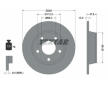 Souprava brzd, koutocova brzda TEXTAR 2355402-1173-00