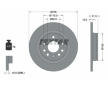 Souprava brzd, koutocova brzda TEXTAR 2413701-1185-00
