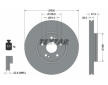 Souprava brzd, koutocova brzda TEXTAR 2324502-1190-00