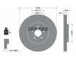 Souprava brzd, koutocova brzda TEXTAR 2374502-1237-00