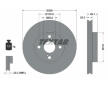 Souprava brzd, koutocova brzda TEXTAR 2376601-1259-00