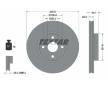 Souprava brzd, koutocova brzda TEXTAR 2376601-1260-00