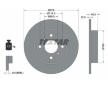 Souprava brzd, koutocova brzda TEXTAR 2154501-1287-00