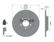 Souprava brzd, koutocova brzda TEXTAR 2413701-1296-00