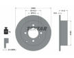 Souprava brzd, koutocova brzda TEXTAR 2354301-1309-00