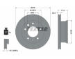Souprava brzd, koutocova brzda TEXTAR 2915301-1315-00