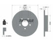 Souprava brzd, koutocova brzda TEXTAR 2413701-1337-00