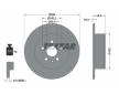 Souprava brzd, koutocova brzda TEXTAR 2183301-1359-00