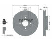 Souprava brzd, koutocova brzda TEXTAR 2421801-1367-00