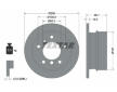 Souprava brzd, koutocova brzda TEXTAR 2473901-1375-00