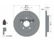 Souprava brzd, koutocova brzda TEXTAR 2165001-1382-00