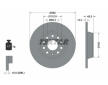 Souprava brzd, koutocova brzda TEXTAR 2391401-1408-00
