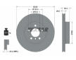 Souprava brzd, koutocova brzda TEXTAR 2318302-1415-00