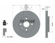 Souprava brzd, koutocova brzda TEXTAR 2395901-1419-00