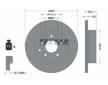 Souprava brzd, koutocova brzda TEXTAR 2387101-1440-00