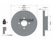 Souprava brzd, koutocova brzda TEXTAR 2101202-1447-00