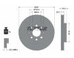 Souprava brzd, koutocova brzda TEXTAR 2214301-1457-00