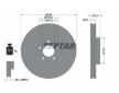 Souprava brzd, koutocova brzda TEXTAR 2344801-1462-00