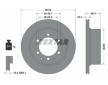 Souprava brzd, koutocova brzda TEXTAR 2381301-1467-00