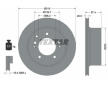 Souprava brzd, koutocova brzda TEXTAR 2405801-1474-00