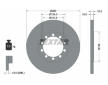 Souprava brzd, koutocova brzda TEXTAR 2448601-1520-00