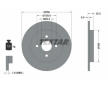 Souprava brzd, koutocova brzda TEXTAR 2501601-1563-00