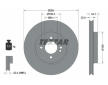 Souprava brzd, koutocova brzda TEXTAR 2391503-1579-00