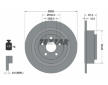 Souprava brzd, koutocova brzda TEXTAR 2357202-1588-00