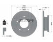 Souprava brzd, koutocova brzda TEXTAR 2448601-1591-00