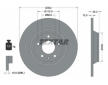 Souprava brzd, koutocova brzda TEXTAR 2391401-1595-00