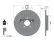 Souprava brzd, koutocova brzda TEXTAR 2460602-1601-00