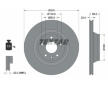 Souprava brzd, koutocova brzda TEXTAR 2391402-1606-00