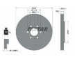 Souprava brzd, koutocova brzda TEXTAR 2369801-1644-00