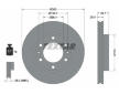 Souprava brzd, koutocova brzda TEXTAR 2459701-1645-00