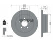 Souprava brzd, koutocova brzda TEXTAR 2449801-1655-00