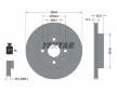 Souprava brzd, koutocova brzda TEXTAR 2350701-1656-00