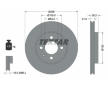 Souprava brzd, koutocova brzda TEXTAR 2169701-1659-00