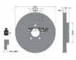 Souprava brzd, koutocova brzda TEXTAR 2435101-1660-00