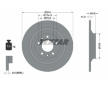 Souprava brzd, koutocova brzda TEXTAR 2404501-1664-00