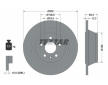 Souprava brzd, koutocova brzda TEXTAR 2453702-1684-00
