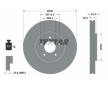 Souprava brzd, koutocova brzda TEXTAR 2136301-1699-00