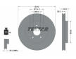 Souprava brzd, koutocova brzda TEXTAR 2373401-1715-00
